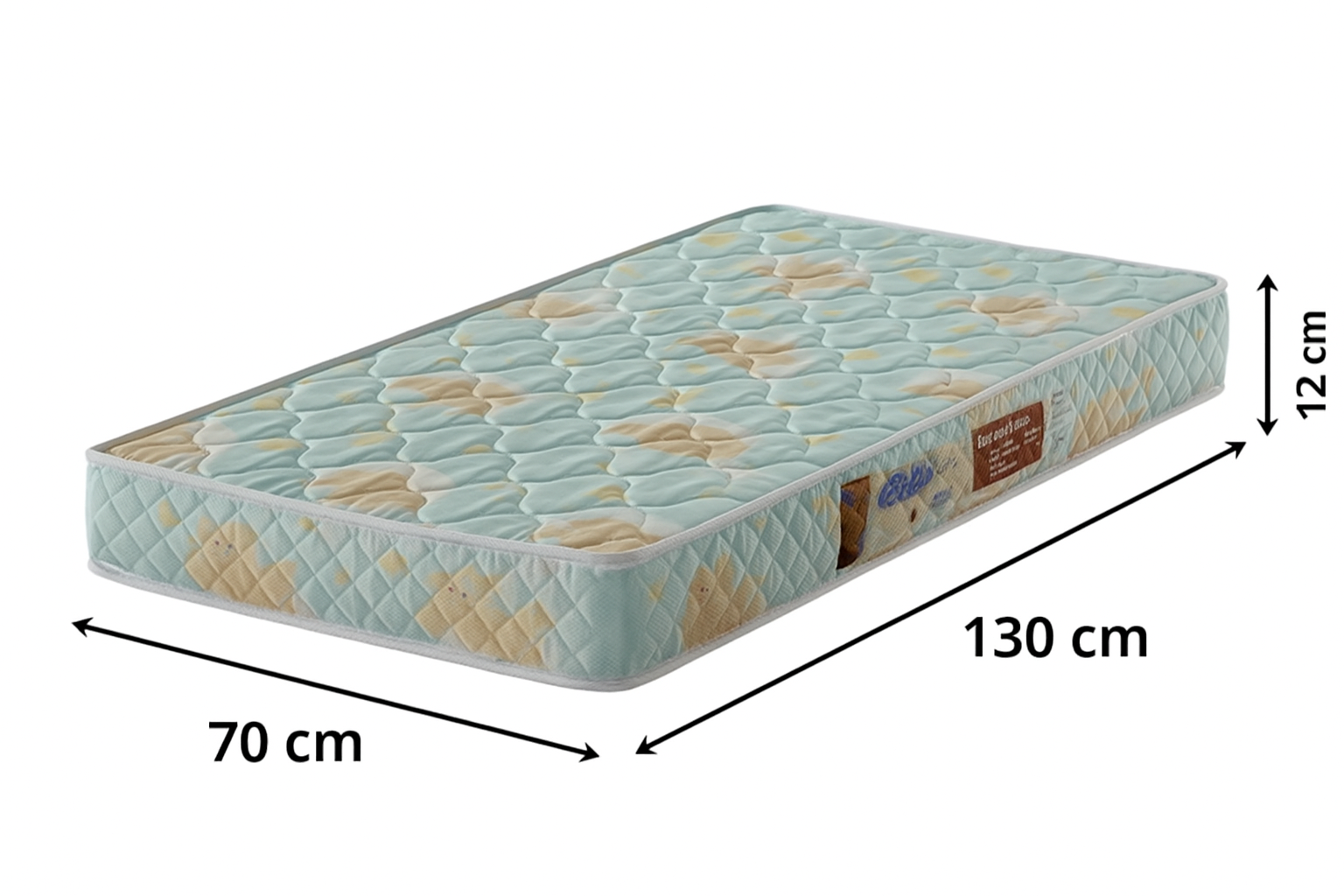 COLCHÃO BABY ECOFLEX D18 ST ECOLINE 70X13...
